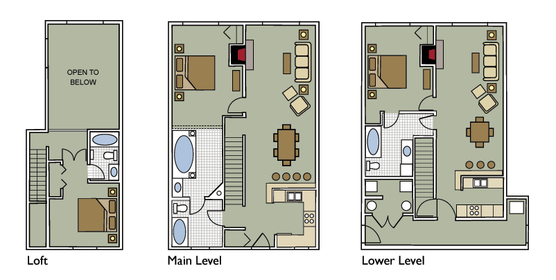 6 plex floorplan